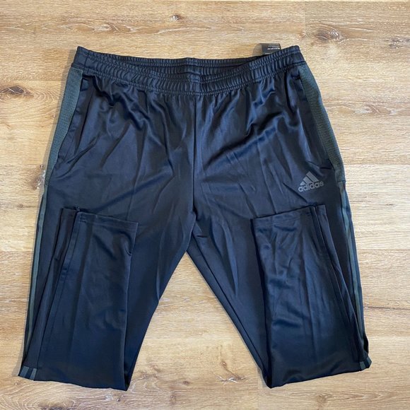 adidas Other - Adidas Aeroready Men’s Black & Gray Tapered Track Pants - 2XL